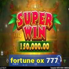 fortune ox 777